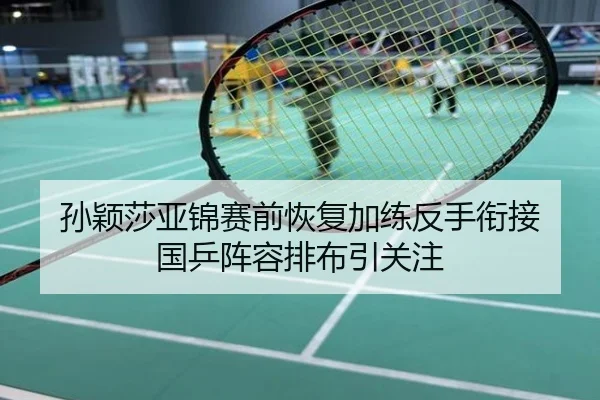 孙颖莎亚锦赛前恢复加练反手衔接 国乒阵容排布引关注